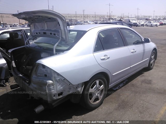 JHMCN364X6C002256 - 2006 HONDA ACCORD HYBRID SILVER photo 4