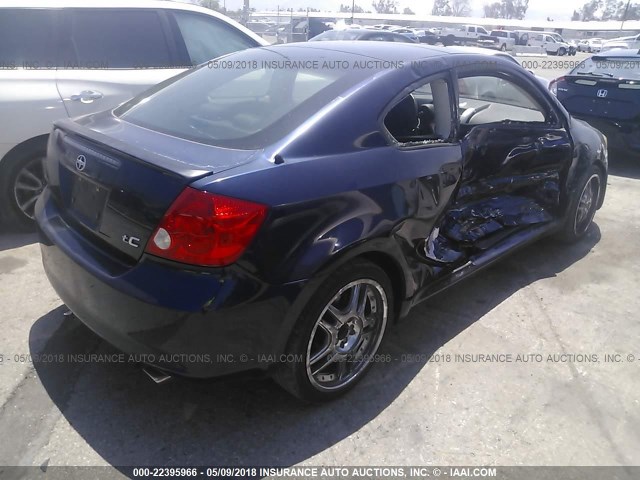 JTKDE177X70151622 - 2007 TOYOTA SCION TC 蓝色 照片 4