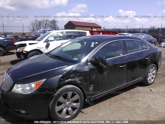 1G4GD5E39CF109444 - 2012 BUICK LACROSSE PREMIUM BLUE photo 6