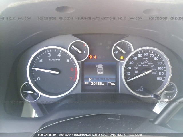 5TFRM5F18FX093522 - 2015 TOYOTA TUNDRA DOUBLE CAB SR/SR5 RED photo 7