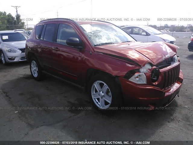 1J4NT4FB7AD593762 - 2010 JEEP COMPASS SPORT ORANGE photo 1