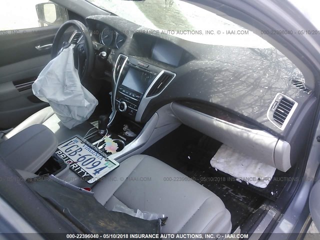 19UUB1F58FA016472 - 2015 ACURA TLX TECH GRAY photo 5