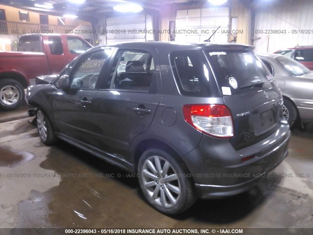 JS2YA5A55C6300468 - 2012 SUZUKI SX4 GRAY photo 3