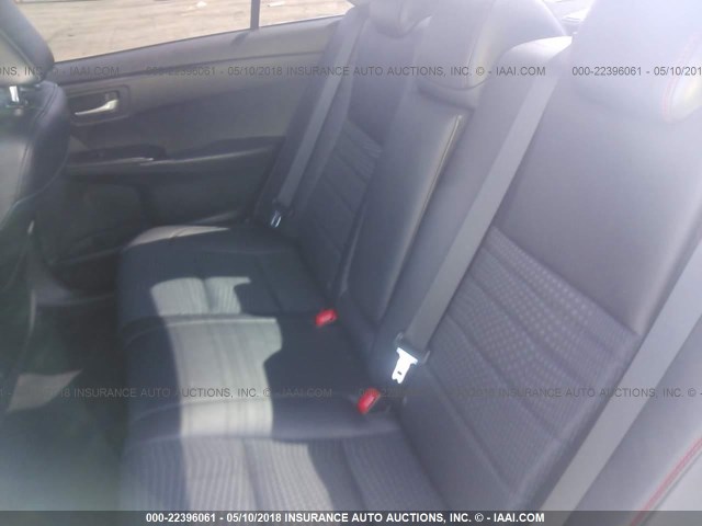 4T1BF1FKXFU110055 - 2015 TOYOTA CAMRY LE/XLE/SE/XSE WHITE photo 8