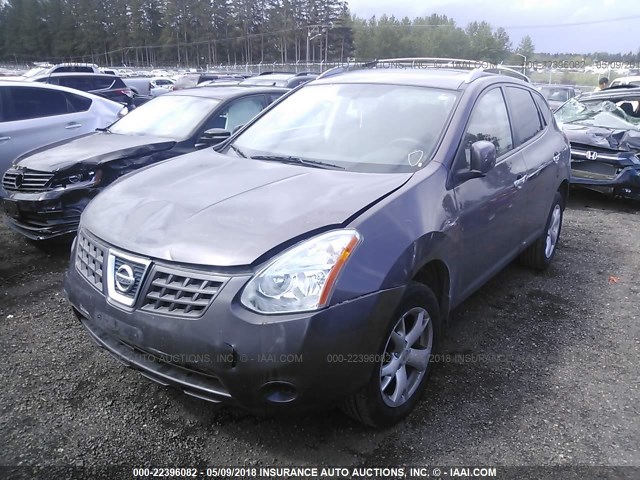 JN8AS5MT6AW021342 - 2010 NISSAN ROGUE S/SL/KROM GRAY photo 2