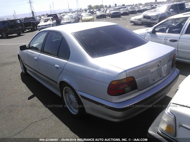 WBADM6344YGU27818 - 2000 BMW 528 I AUTOMATIC SILVER photo 3