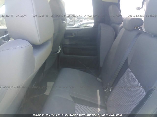 5TFRM5F1XGX103887 - 2016 TOYOTA TUNDRA DOUBLE CAB SR/SR5 WHITE photo 8