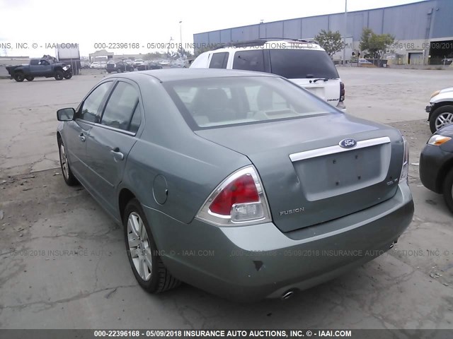 3FAHP08116R135076 - 2006 FORD FUSION SEL GREEN photo 3