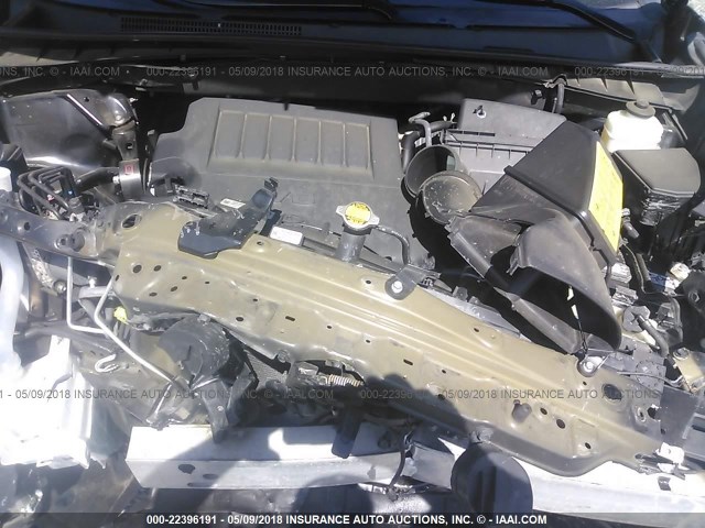 5TDJKRFH8FS143123 - 2015 TOYOTA HIGHLANDER XLE შავი ფოტო 10