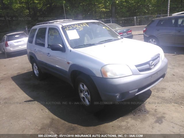 4F2YU06101KM17213 - 2001 MAZDA TRIBUTE DX SILVER photo 1