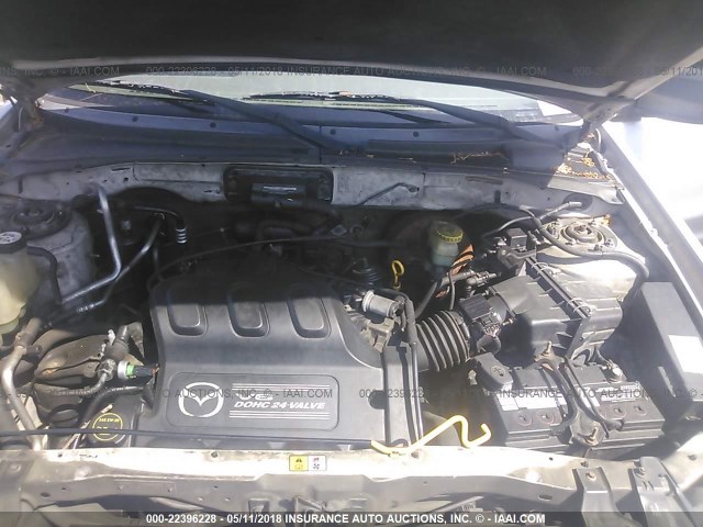 4F2YU06101KM17213 - 2001 MAZDA TRIBUTE DX 银色 照片 10