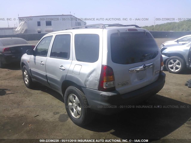 4F2YU06101KM17213 - 2001 MAZDA TRIBUTE DX 银色 照片 3