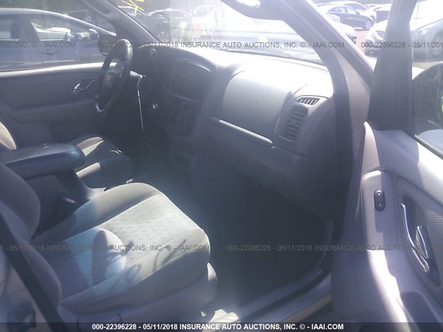 4F2YU06101KM17213 - 2001 MAZDA TRIBUTE DX 银色 照片 5