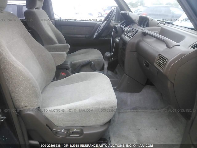 JA4MR41H7SJ005643 - 1995 MITSUBISHI MONTERO LS GRAY photo 5