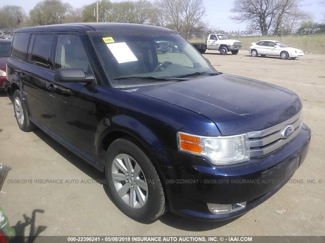 2FMGK5BC4BBD32100 - 2011 FORD FLEX SE BLUE photo 1