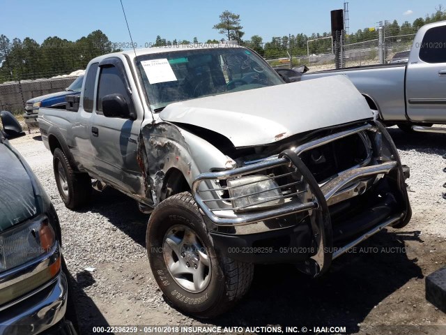 5TESN92N23Z148727 - 2003 TOYOTA TACOMA XTRACAB PRERUNNER SILVER photo 1