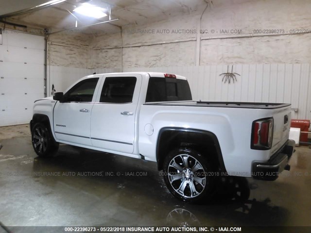 3GTU2NEC3HG108423 - 2017 GMC SIERRA K1500 SLT WHITE photo 3