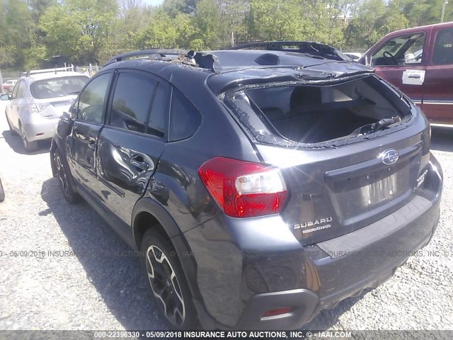 JF2GPAKC1GH297638 - 2016 SUBARU CROSSTREK LIMITED BLACK photo 3