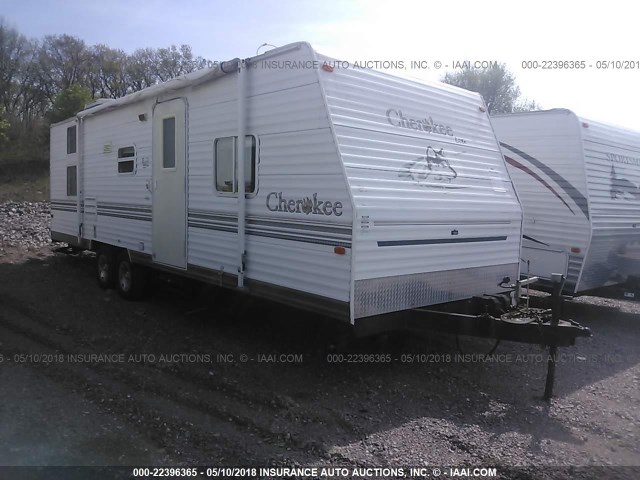 4X4TCKD263P088957 - 2003 CHEROKEE TRAVEL TRAILER  WHITE photo 1