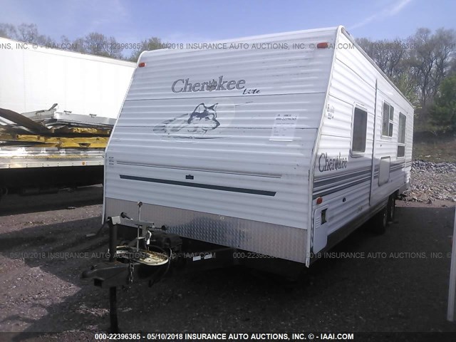 4X4TCKD263P088957 - 2003 CHEROKEE TRAVEL TRAILER  WHITE photo 2