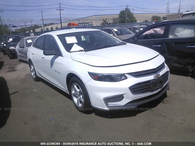 1G1ZB5ST5HF101199 - 2017 CHEVROLET MALIBU LS 白色 照片 1