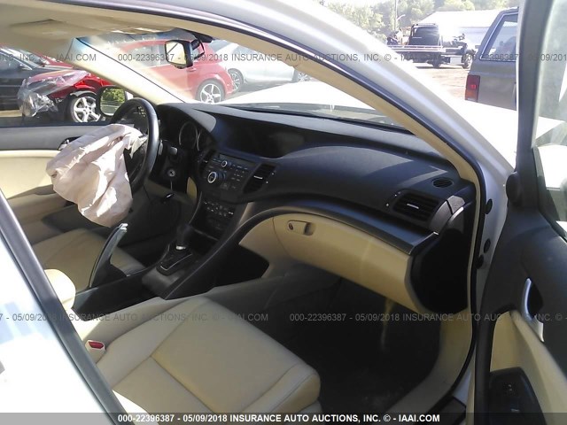 JH4CU2F65CC015264 - 2012 ACURA TSX TECH WHITE photo 5
