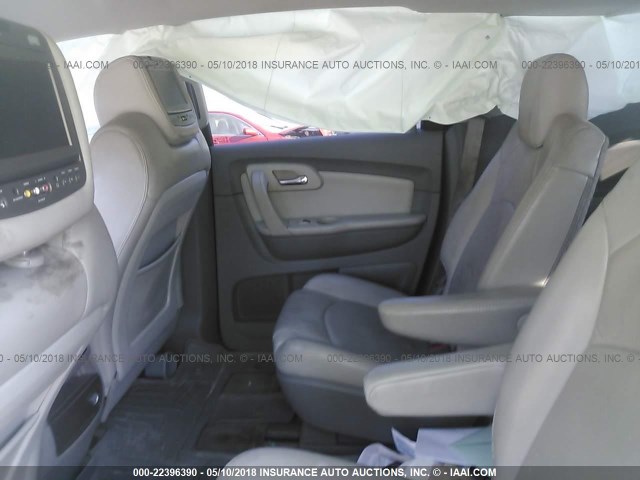 1GNLRGED9AS128418 - 2010 CHEVROLET TRAVERSE LT Dark Blue photo 8