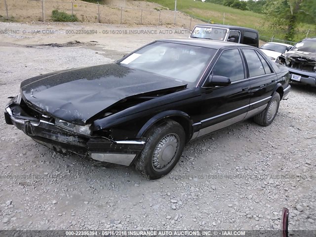 1G6KS53B1NU821706 - 1992 CADILLAC SEVILLE BLACK photo 2