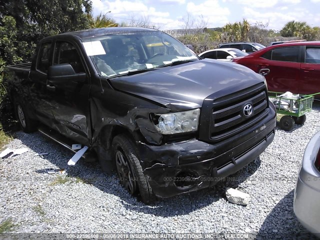 5TFRM5F16DX059592 - 2013 TOYOTA TUNDRA DOUBLE CAB SR5 Negro foto 6