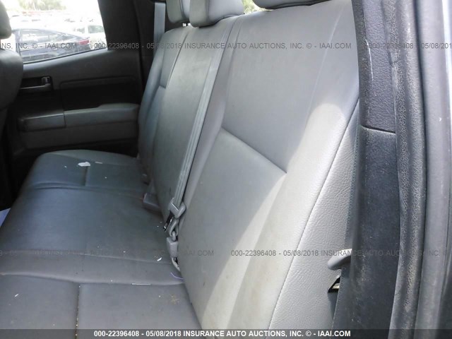 5TFRM5F16DX059592 - 2013 TOYOTA TUNDRA DOUBLE CAB SR5 Negro foto 8