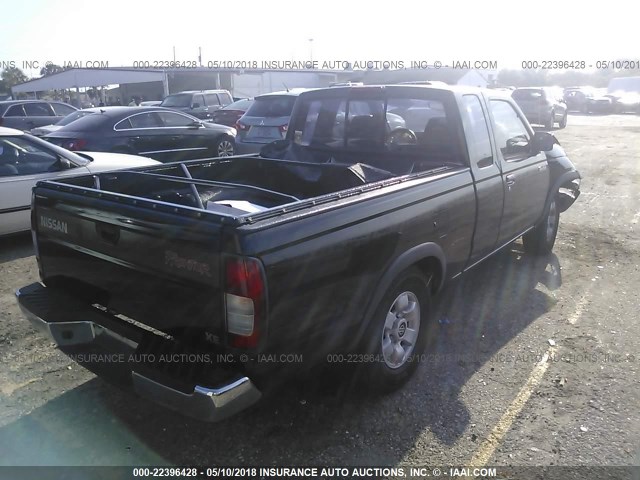 1N6DD26S9WC358762 - 1998 NISSAN FRONTIER KING CAB XE/KING CAB SE BLACK photo 4