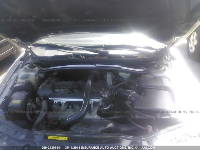 YV1TH592661429034 - 2006 VOLVO S80 2.5T SILVER photo 10