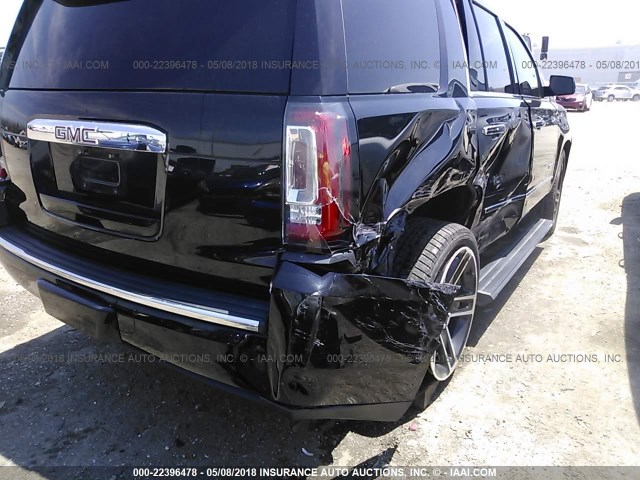 1GKS2CKJ3HR129064 - 2017 GMC YUKON DENALI BLACK photo 6