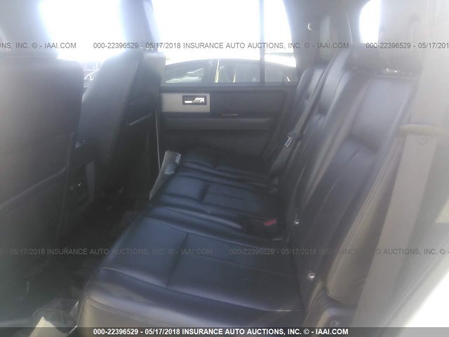 1FMFU19557LA90155 - 2007 FORD EXPEDITION LIMITED WHITE photo 8
