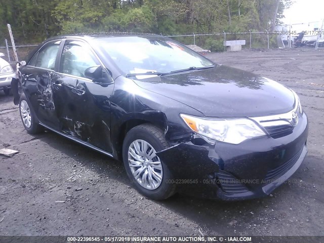 4T4BF1FK1DR293851 - 2013 TOYOTA CAMRY L/SE/LE/XLE 黑色 照片 1