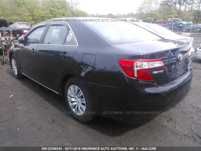 4T4BF1FK1DR293851 - 2013 TOYOTA CAMRY L/SE/LE/XLE 黑色 照片 3