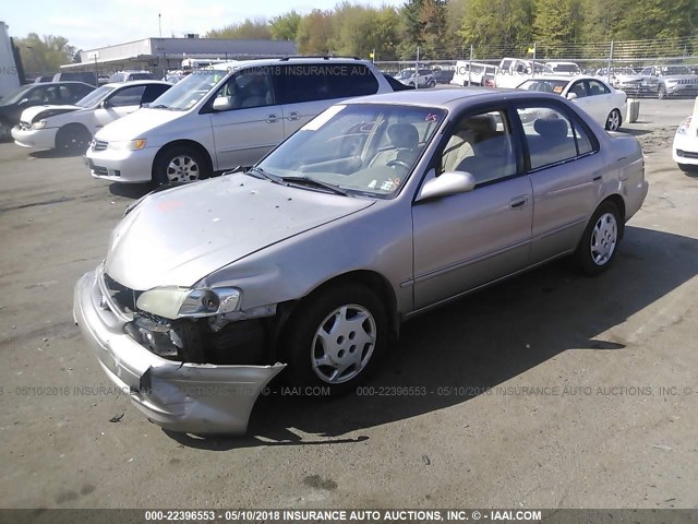2T1BR18E4XC235232 - 1999 TOYOTA COROLLA VE/CE/LE 棕色 照片 2