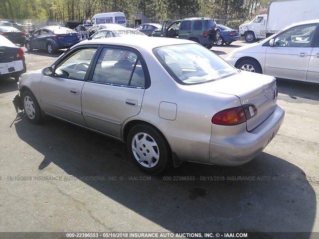 2T1BR18E4XC235232 - 1999 TOYOTA COROLLA VE/CE/LE 棕色 照片 3