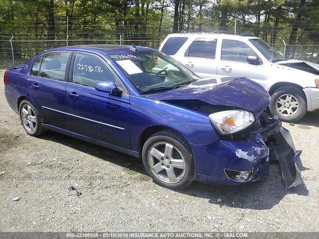 1G1ZU53826F298589 - 2006 CHEVROLET MALIBU LTZ ლურჯი ფოტო 1