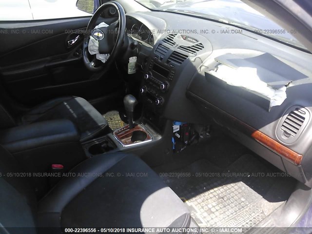 1G1ZU53826F298589 - 2006 CHEVROLET MALIBU LTZ ლურჯი ფოტო 5