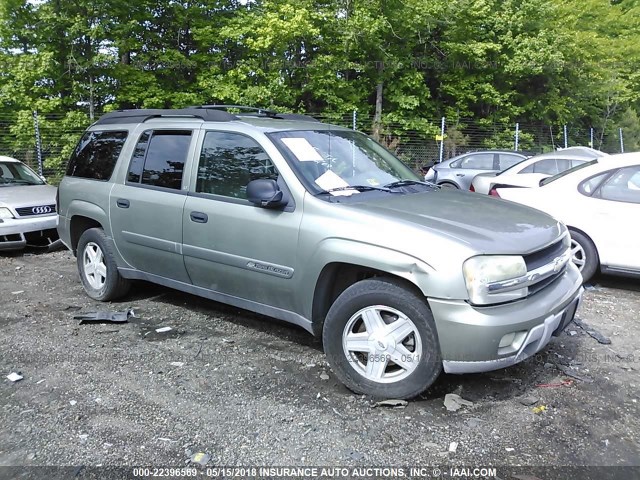 1GNES16S436157375 - 2003 CHEVROLET TRAILBLAZER EXT GREEN photo 1