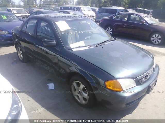 JM1BJ2215Y0215294 - 2000 MAZDA PROTEGE ES 绿色 照片 1
