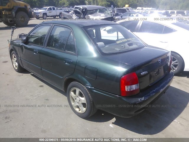 JM1BJ2215Y0215294 - 2000 MAZDA PROTEGE ES 绿色 照片 3