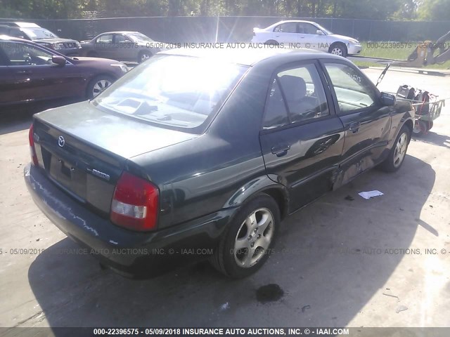 JM1BJ2215Y0215294 - 2000 MAZDA PROTEGE ES 绿色 照片 4