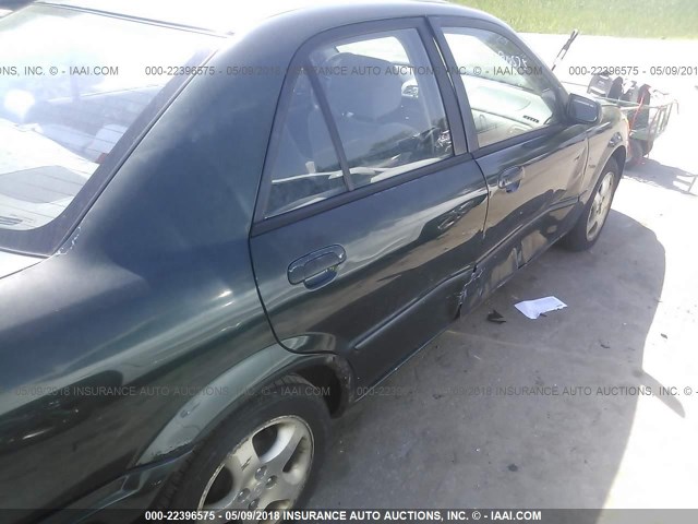 JM1BJ2215Y0215294 - 2000 MAZDA PROTEGE ES 绿色 照片 6