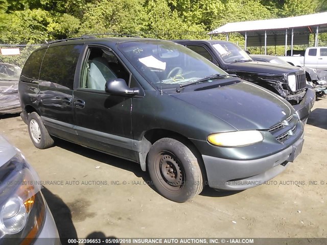 2B4GP45G4YR695850 - 2000 DODGE CARAVAN SE/SPORT GREEN photo 1