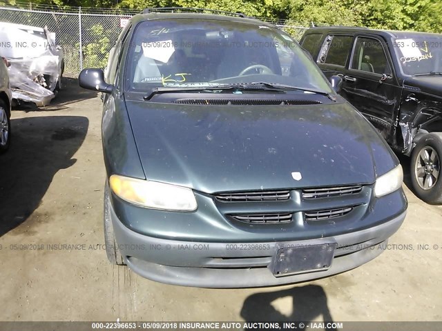 2B4GP45G4YR695850 - 2000 DODGE CARAVAN SE/SPORT GREEN photo 6