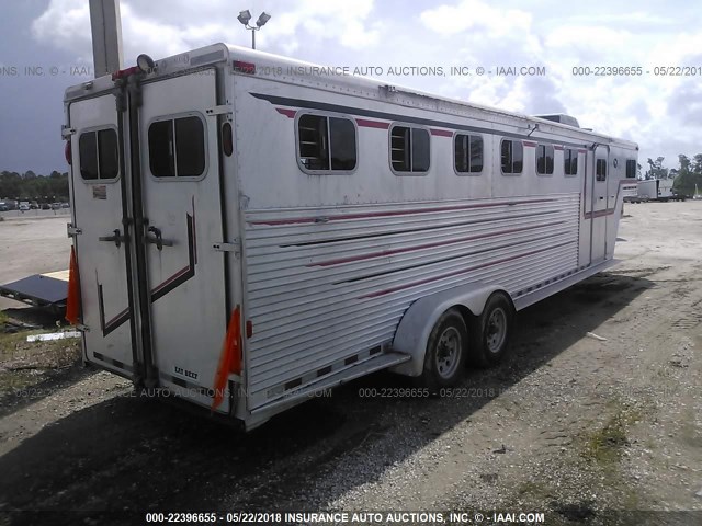 1B9P27206V1014136 - 1997 BARRETT TRAILERS INC LIVESTOCK  RED photo 4