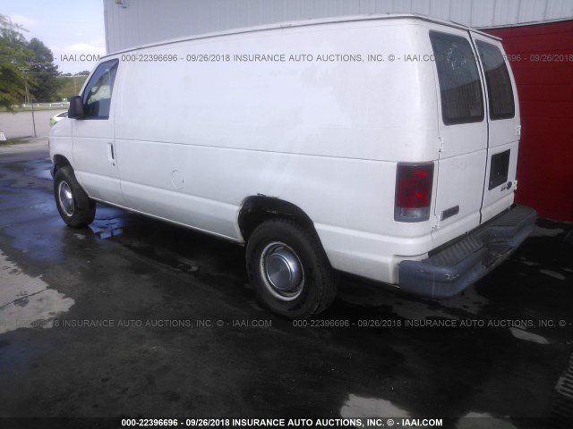 1FTSE34L76HB20064 - 2006 FORD ECONOLINE E350 SUPER DUTY VAN WHITE photo 3