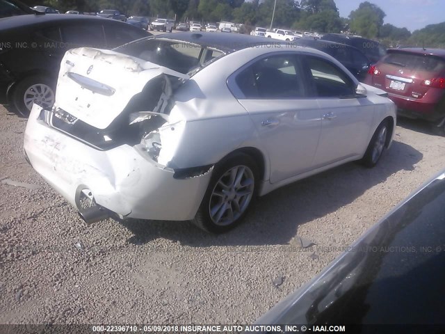 1N4AA5AP7BC804264 - 2011 NISSAN MAXIMA S/SV CREAM photo 4